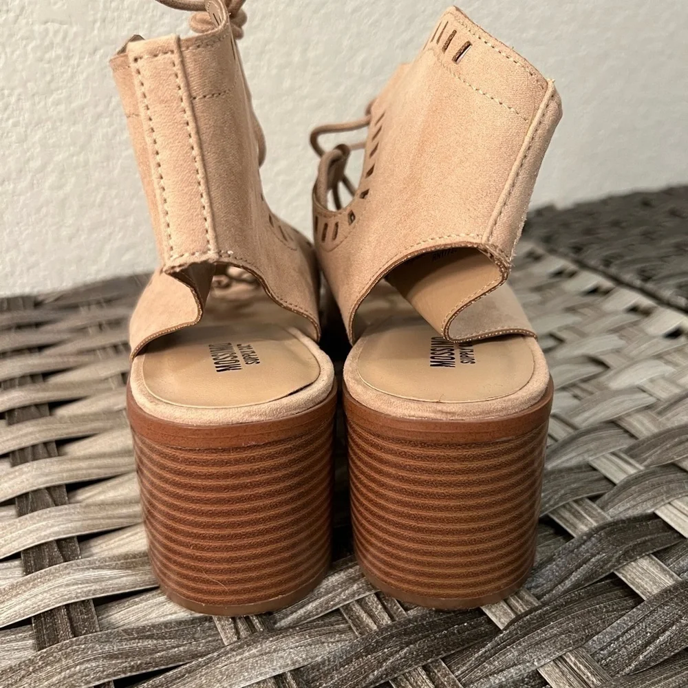 Y2K Mossimo Laceup Heels - Picture 4 of 8